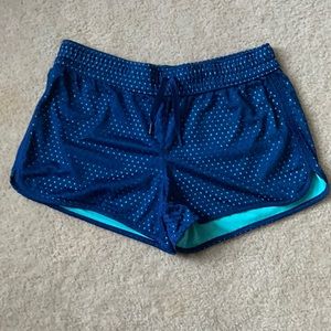 Reversible Blue Athletic Shorts